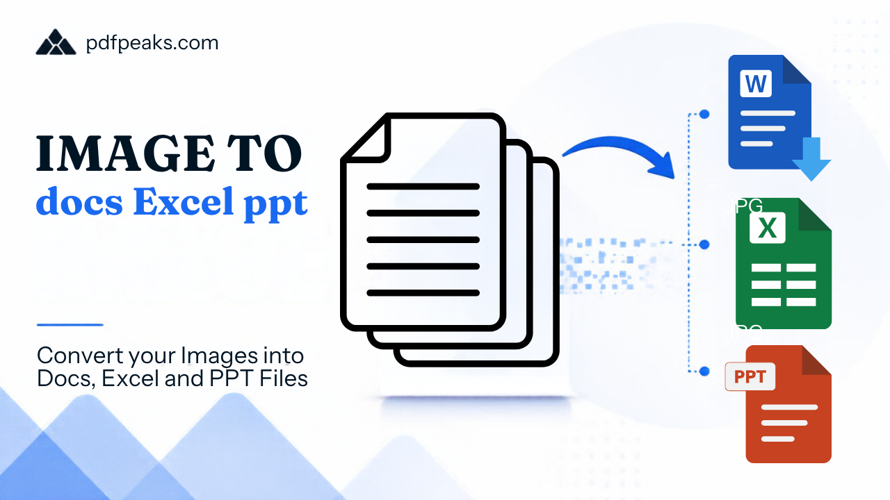 Image to PowerPoint Converter – JPG, PNG to Editable PPTX